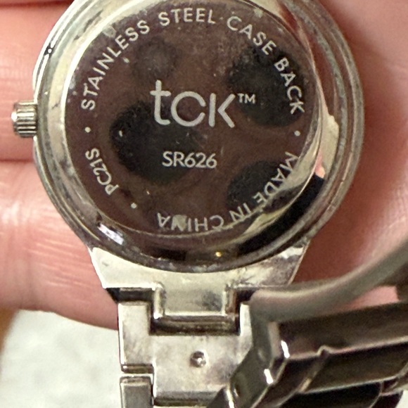 TC Silver Stainless Steel Watch - Picture 2 of 3